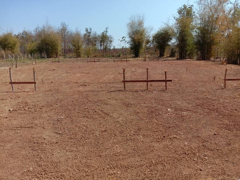 preparations for the foundations
