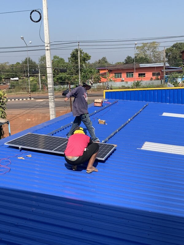 Solar roof in Thailand