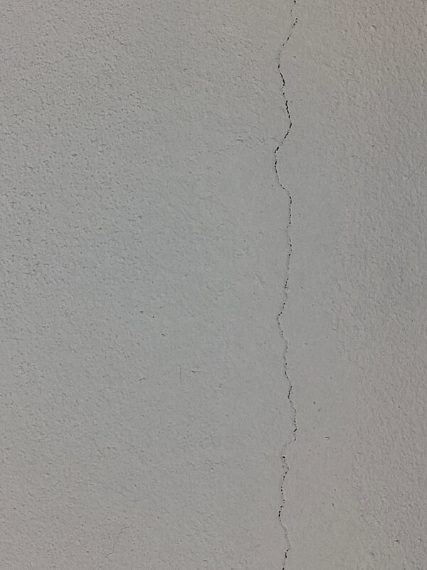 we discovered some cracks