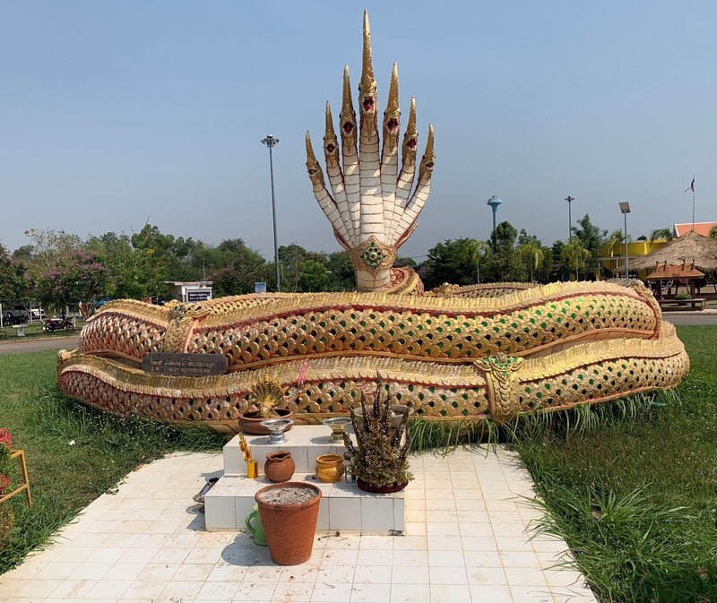 naga at Phu Phan Museum