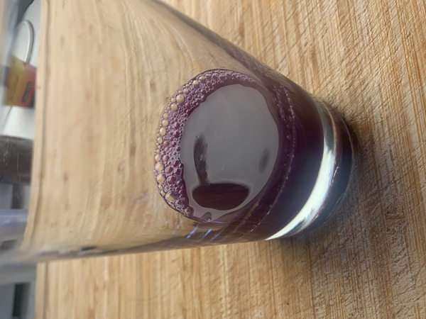 juice from pressed grapes